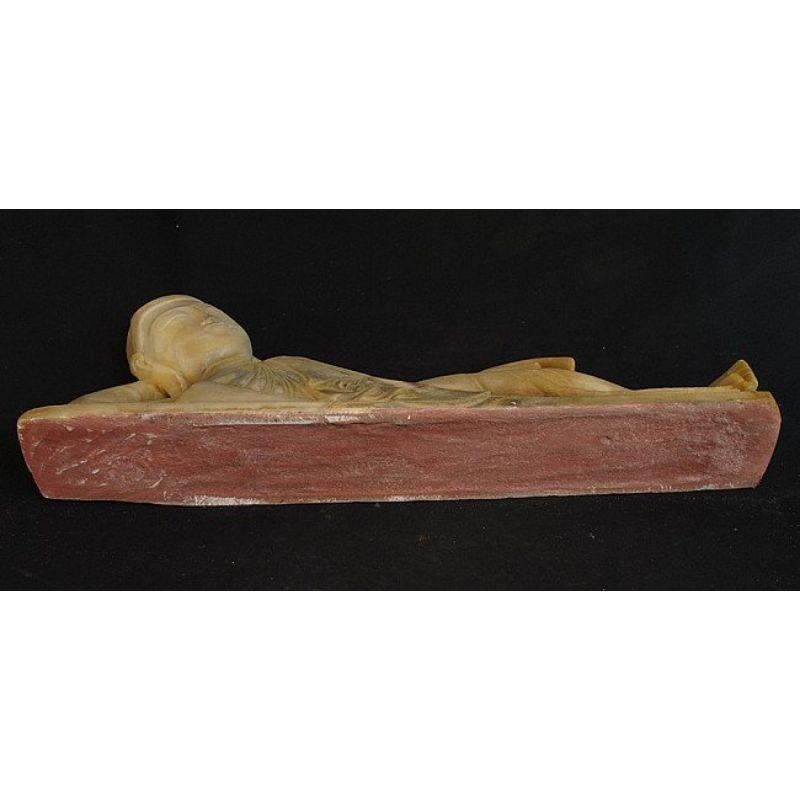 Antique Reclining Buddha from Burma For Sale 2