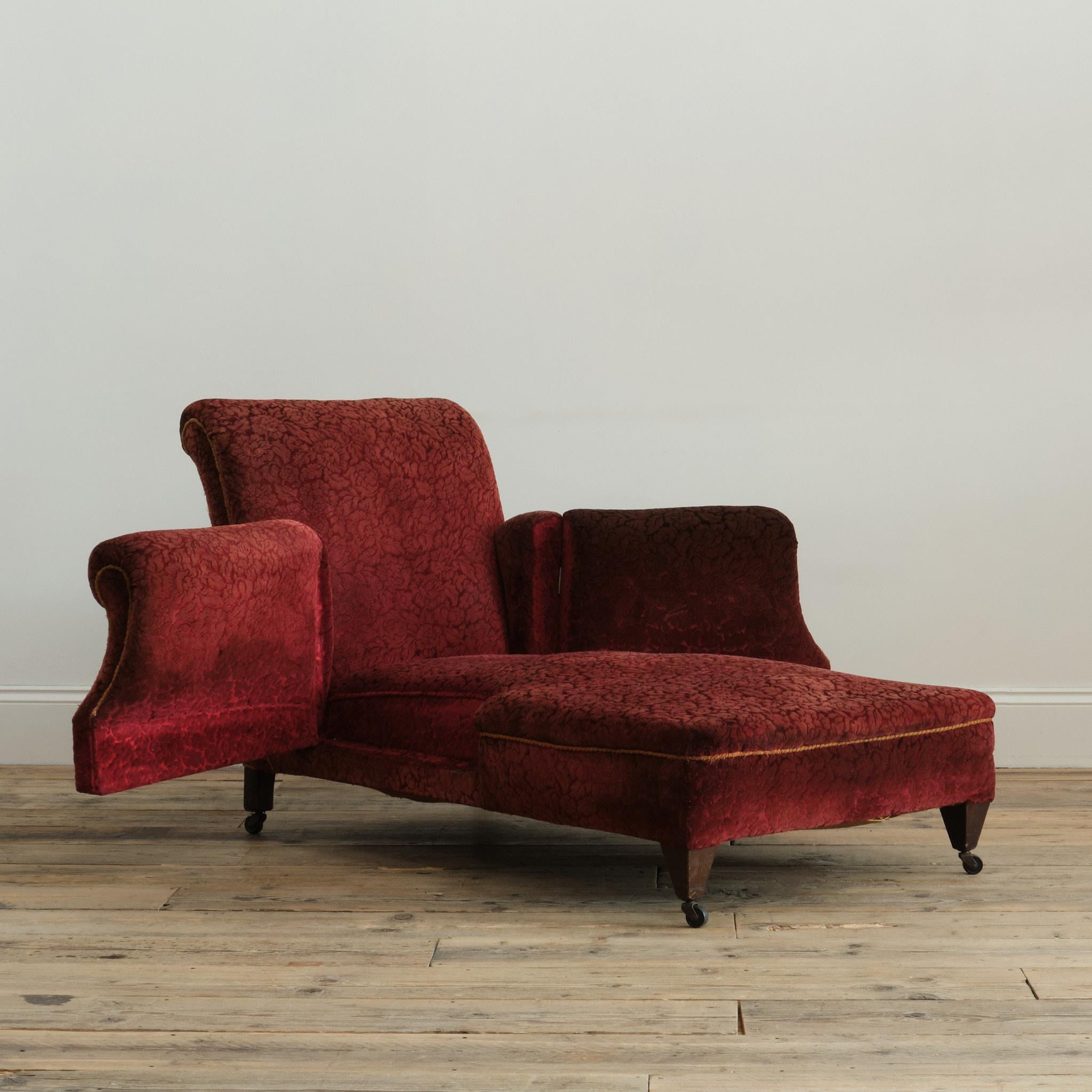 Antike Liegecouch im Zustand „Relativ gut“ im Angebot in Batley, GB