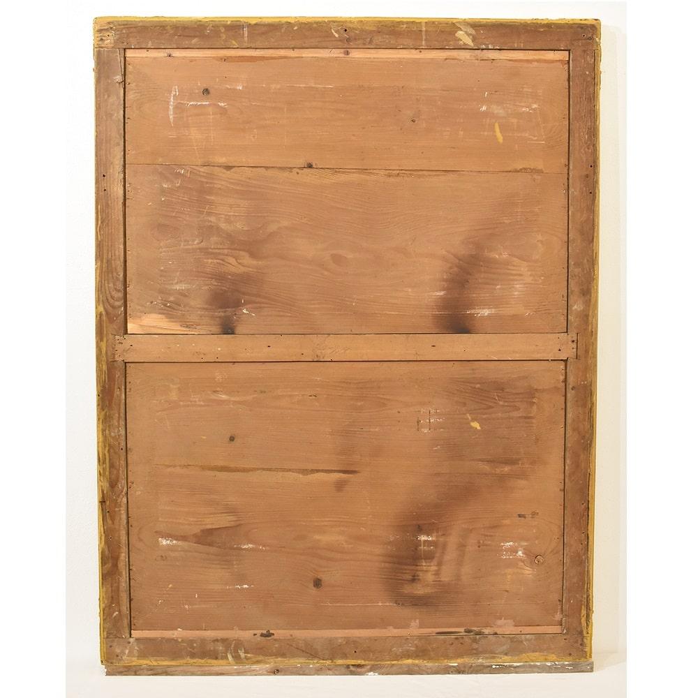 Antique Rectangular Mirror, Elegant Mirrors, Gold Leaf Frame, XIX Century 3