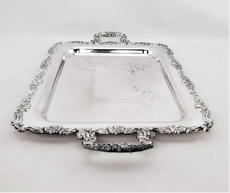 PLATEAU METAL ARGENTE - De ci De ça Design: meubles et objets du 20ème