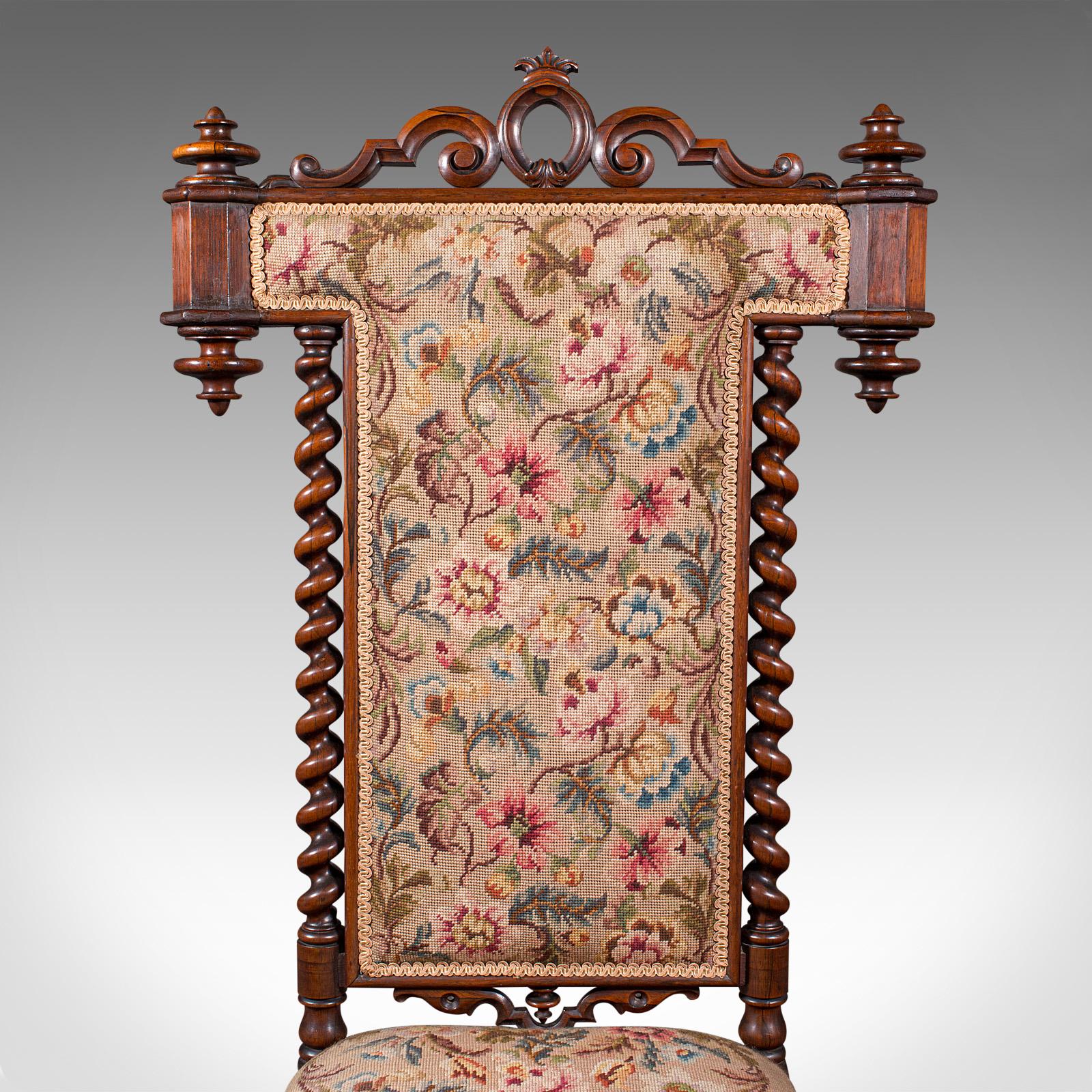 Antique Rector's Prie-Dieu Chair, English, Ecclesiastical Prayer Seat, Regency For Sale 1
