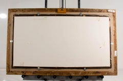 Antikes liegendes Akt-Ölgemälde in vergoldetem Holzrahmen von E. Muller, Recumbent