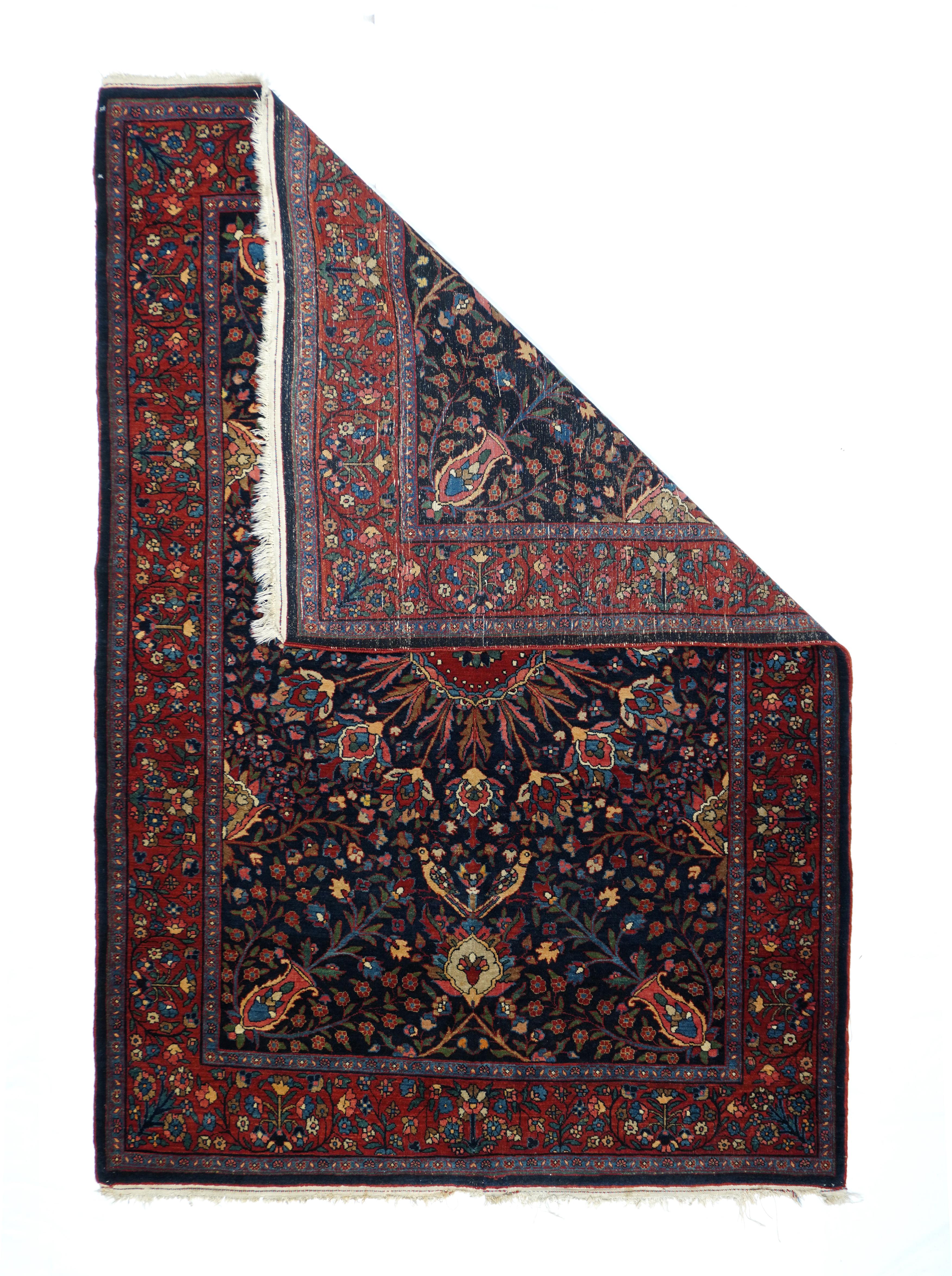 Antique Persian Bidjar Rug 4'6'' x 6'7''
