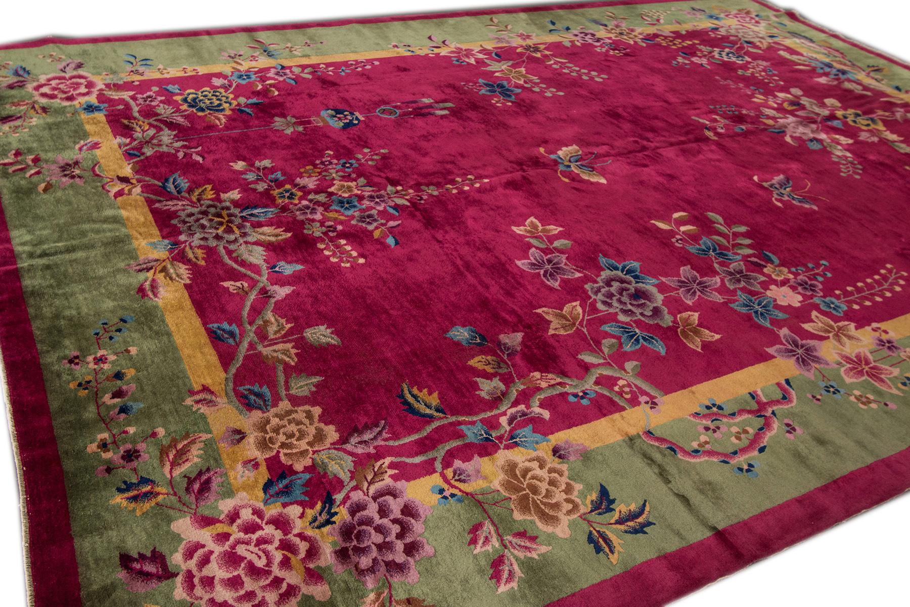 tapis chinois en laine