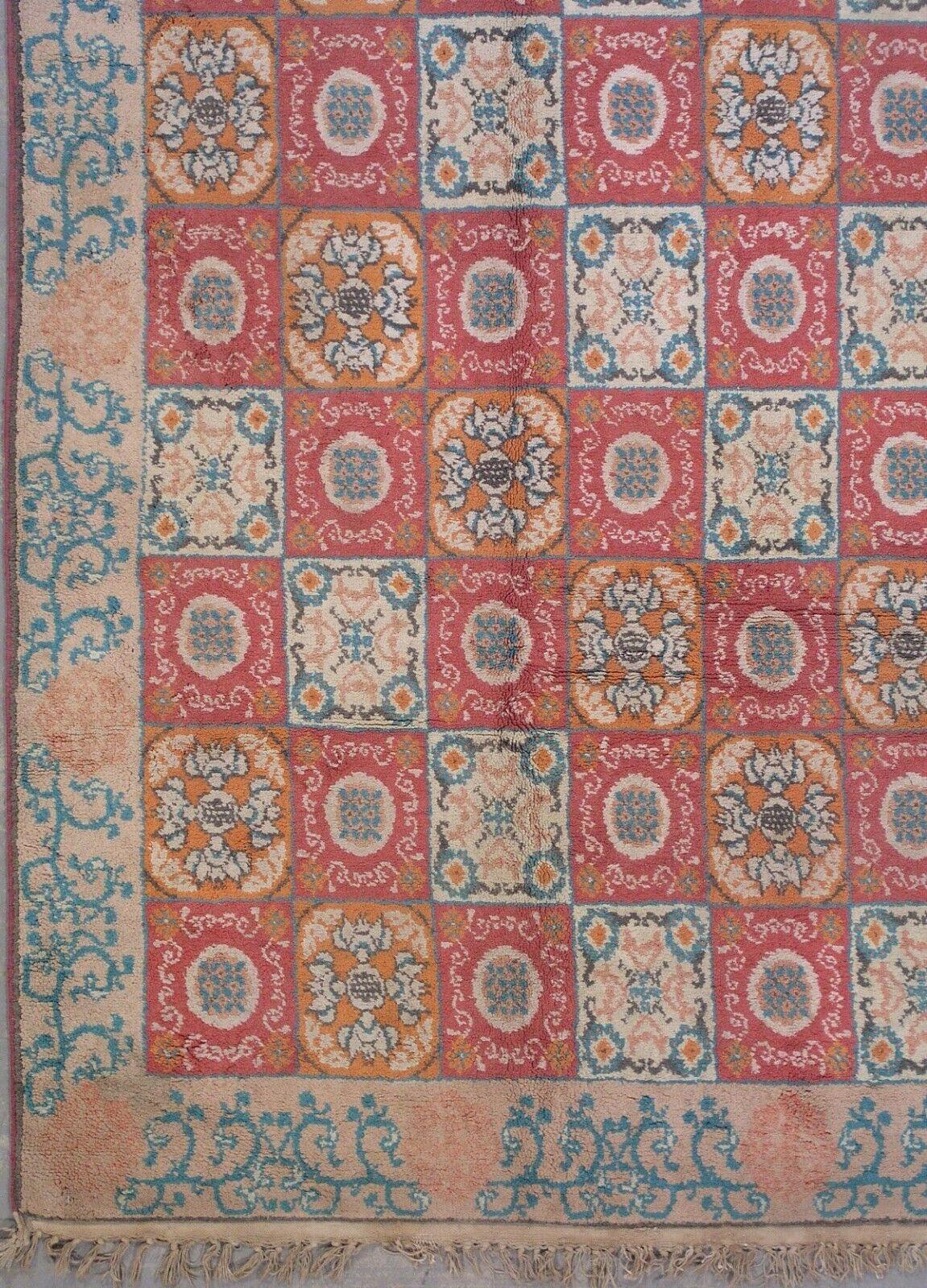 Indian Antique Red Cotton Agra, circa 1920 For Sale