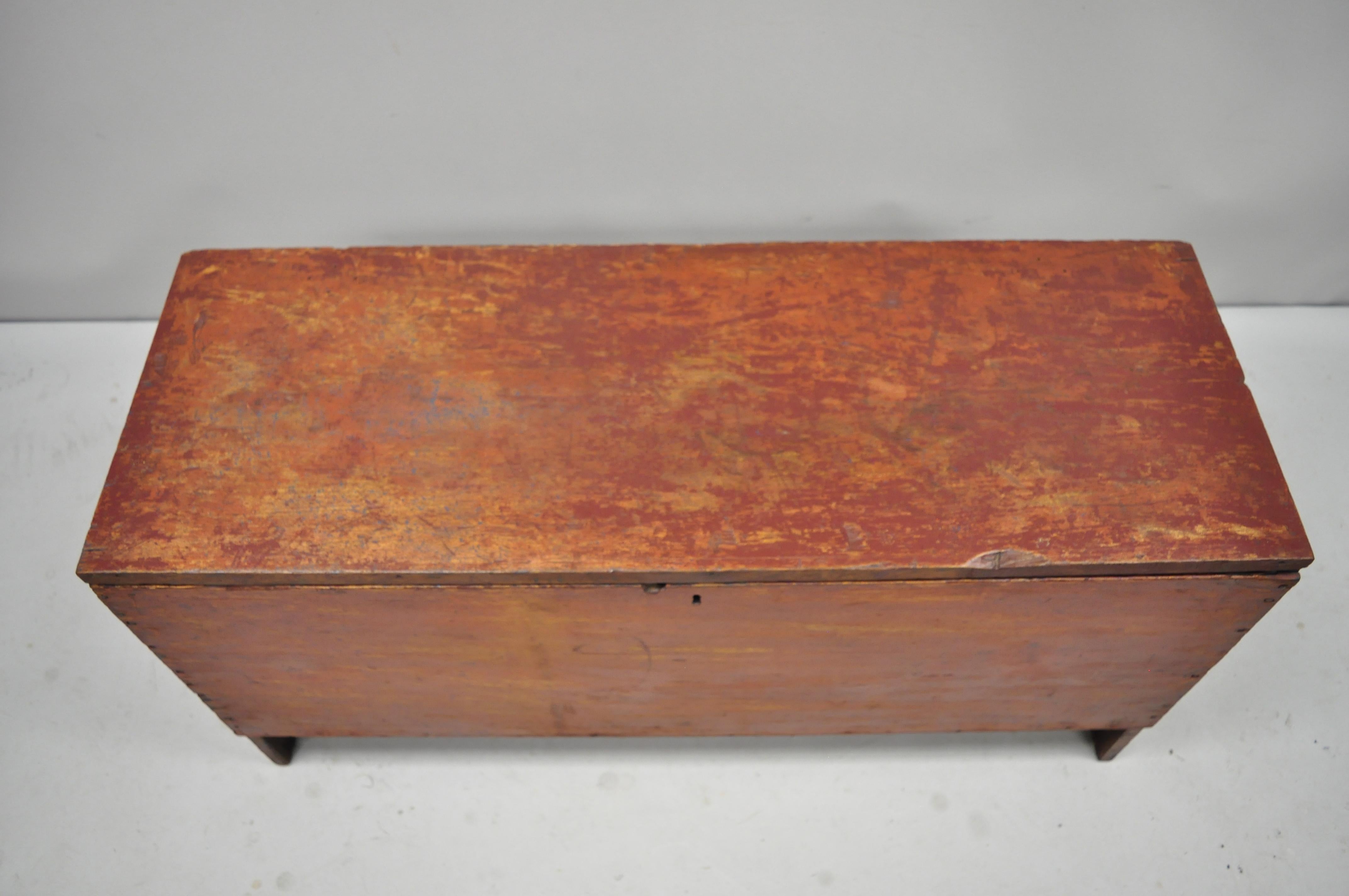 primitive blanket chest