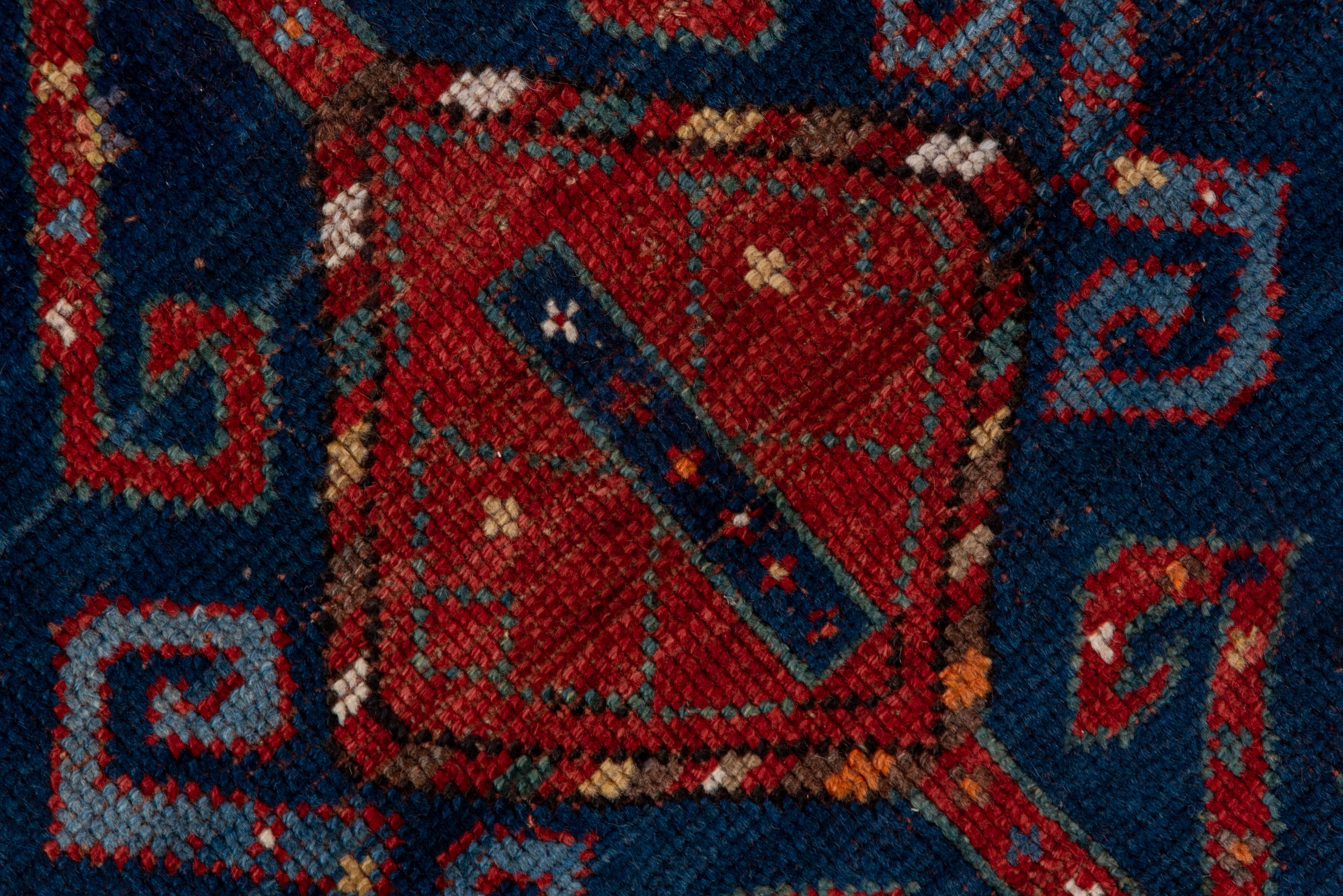 Hand-Knotted Antique Red Kazak Rug