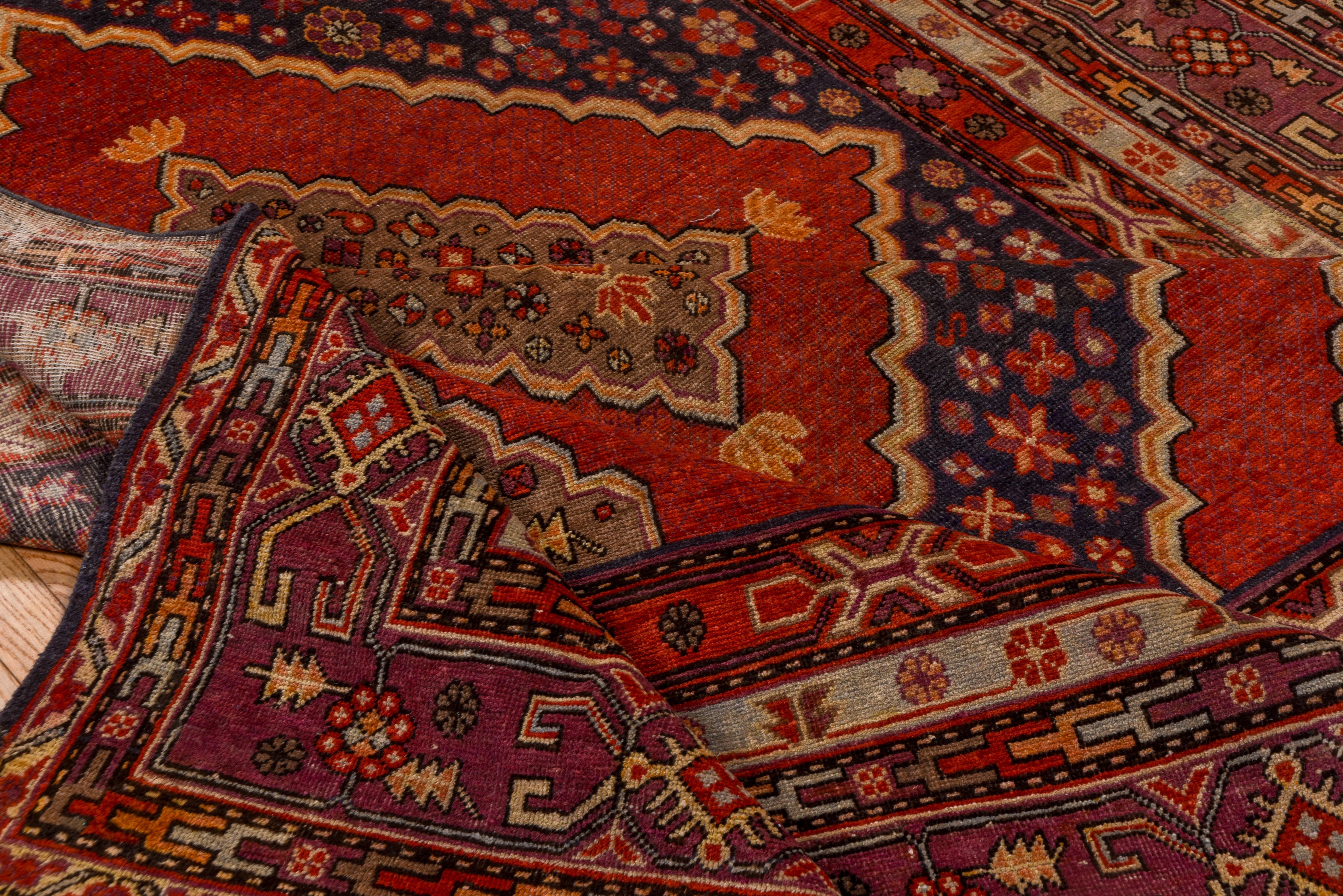 Early 20th Century Antique Red Khotan Carpet, circa 1920s For Sale