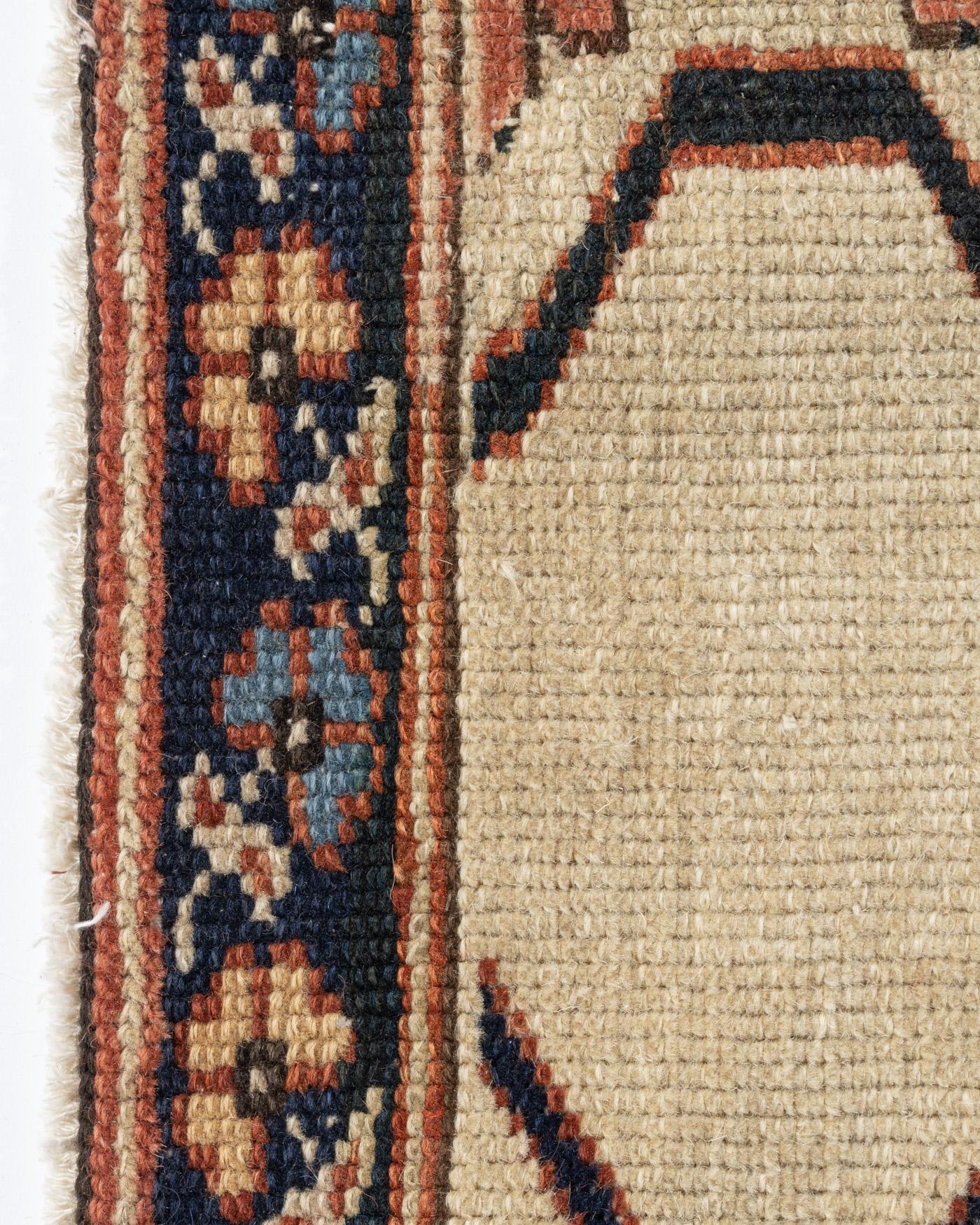 Lana Tappeto persiano Bakshaish rosso antico 4'8 x 7'4 in vendita