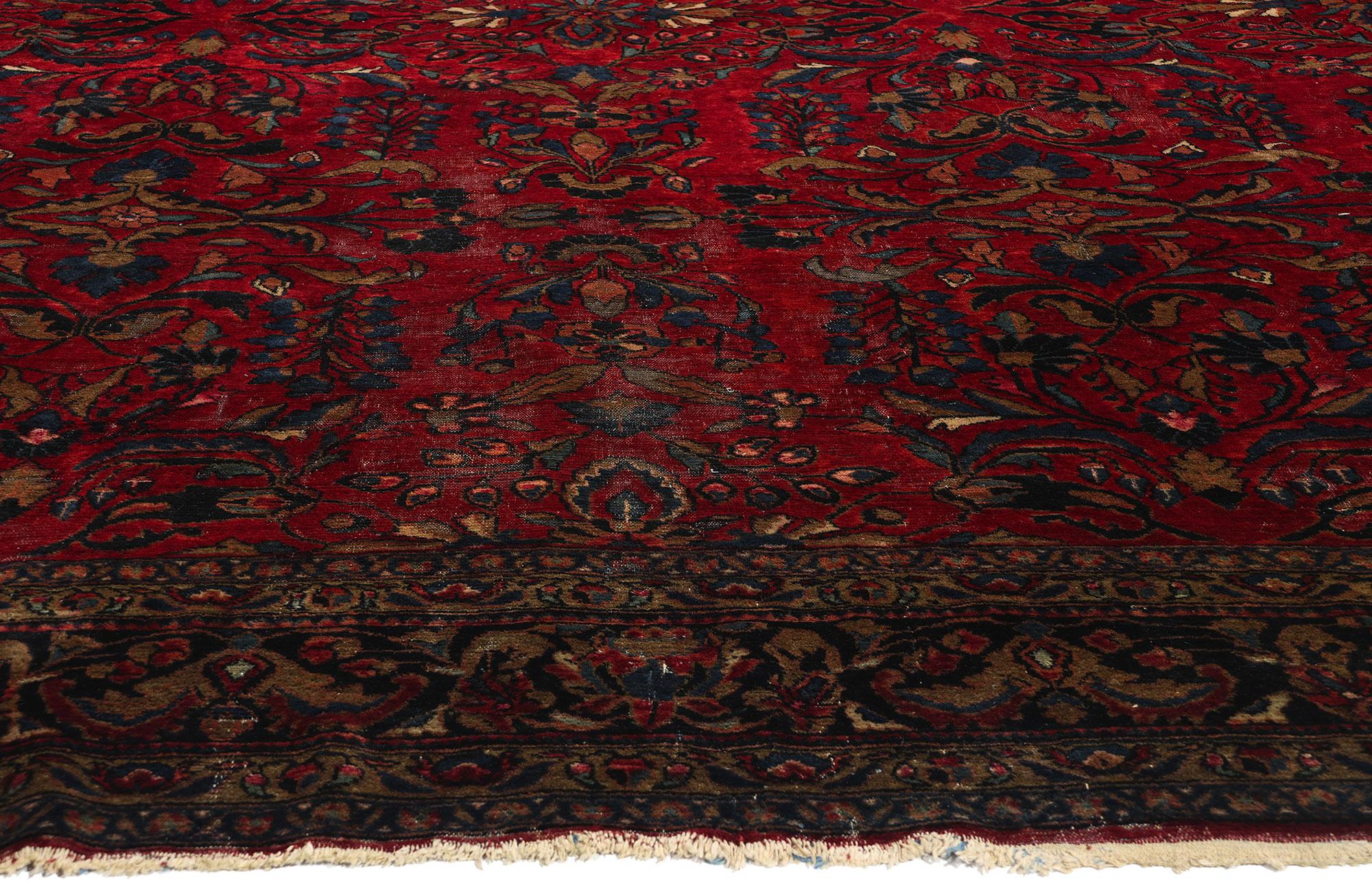 Antique Red Persian Lilihan Carpet For Sale at 1stDibs — free download