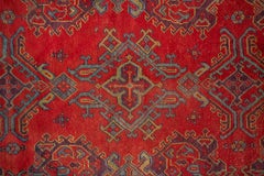 Antique Red Turkish Oushak Mansion Carpet, circa 1910s