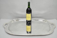 Antique Reed & Barton 04072 English Edwardian Silver Plater Serving Platter Tray