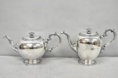 Antike Reed & Barton 4090 versilbert viktorianischen Tee-Service - 5 Pc Set