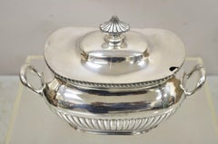 Antique Reed & Barton Victorian Silver Plated Soup Tureen with Lid