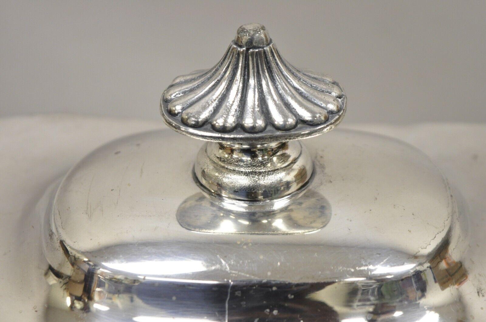 Early 20th Century Antique Reed & Barton Victorian Silver Plated Soup Tureen with Lid