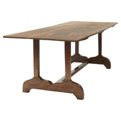 Antique Refectory Dinning Table in Narra Hardwood