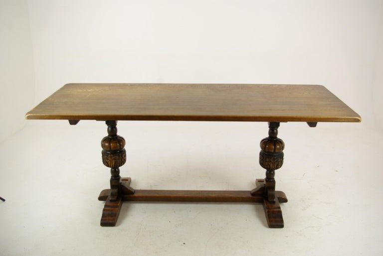 Antique Refectory Table Dining Table Writing Table Hall