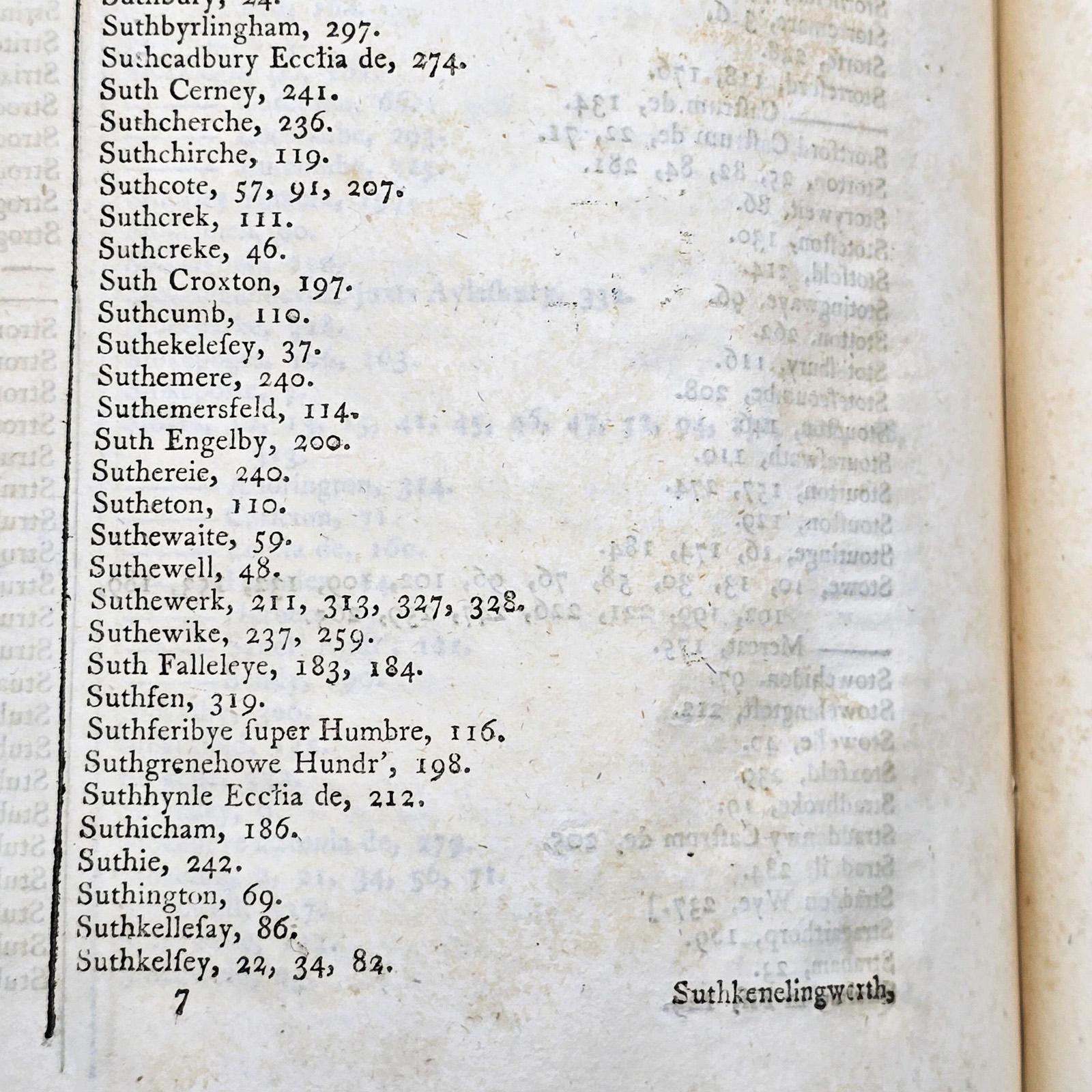 Libro di riferimento antico, Calendarium Inquisitionum Post Mortem, latino, georgiano in vendita 4