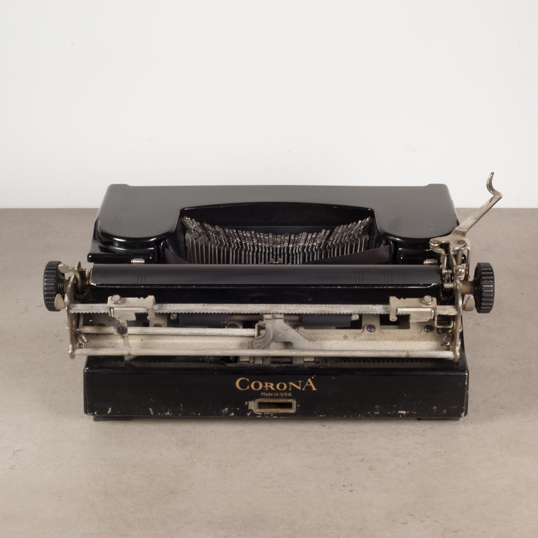 antique corona typewriter
