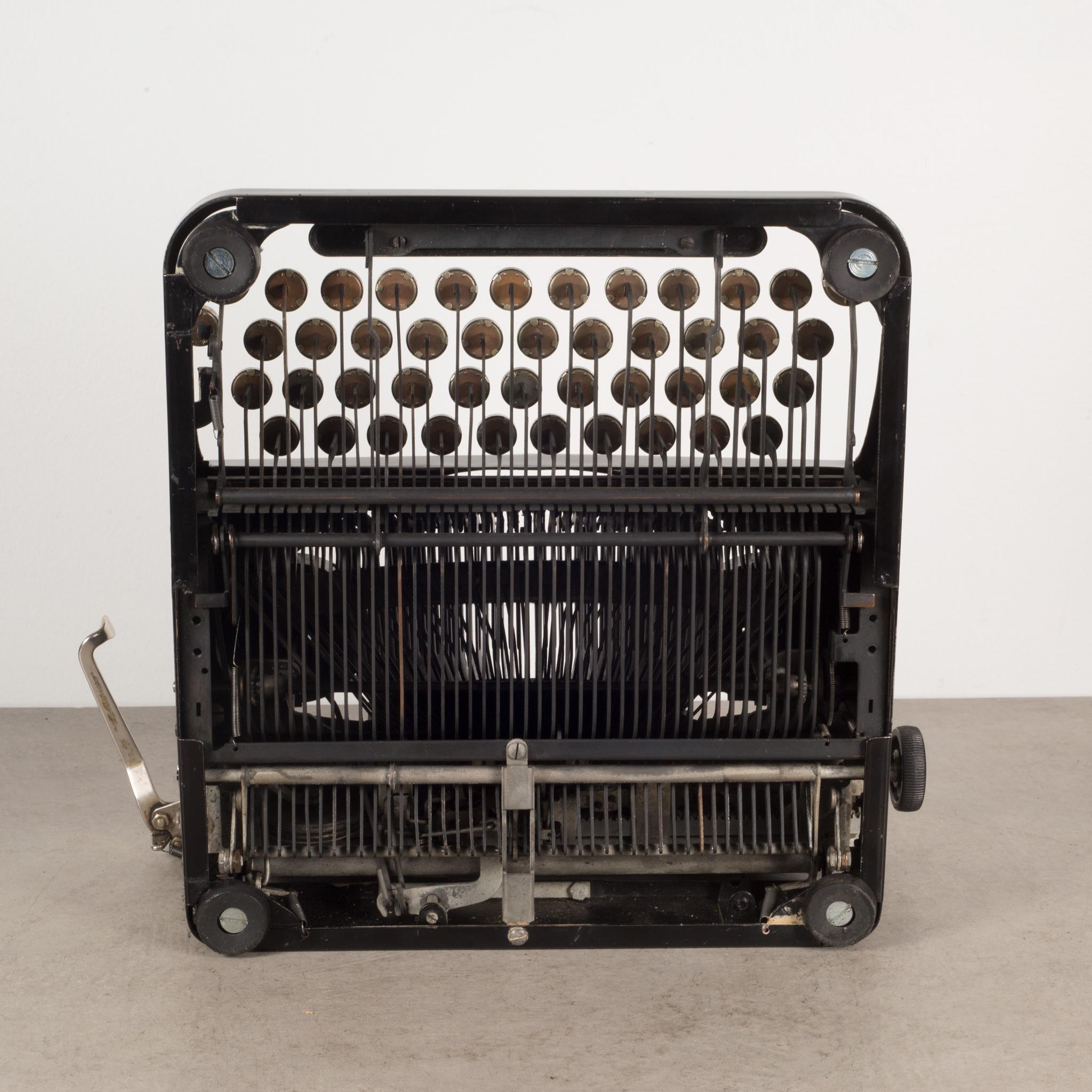 20th Century Antique Refurbished Depression Era Royal Junior Portable Typewriter c.1930