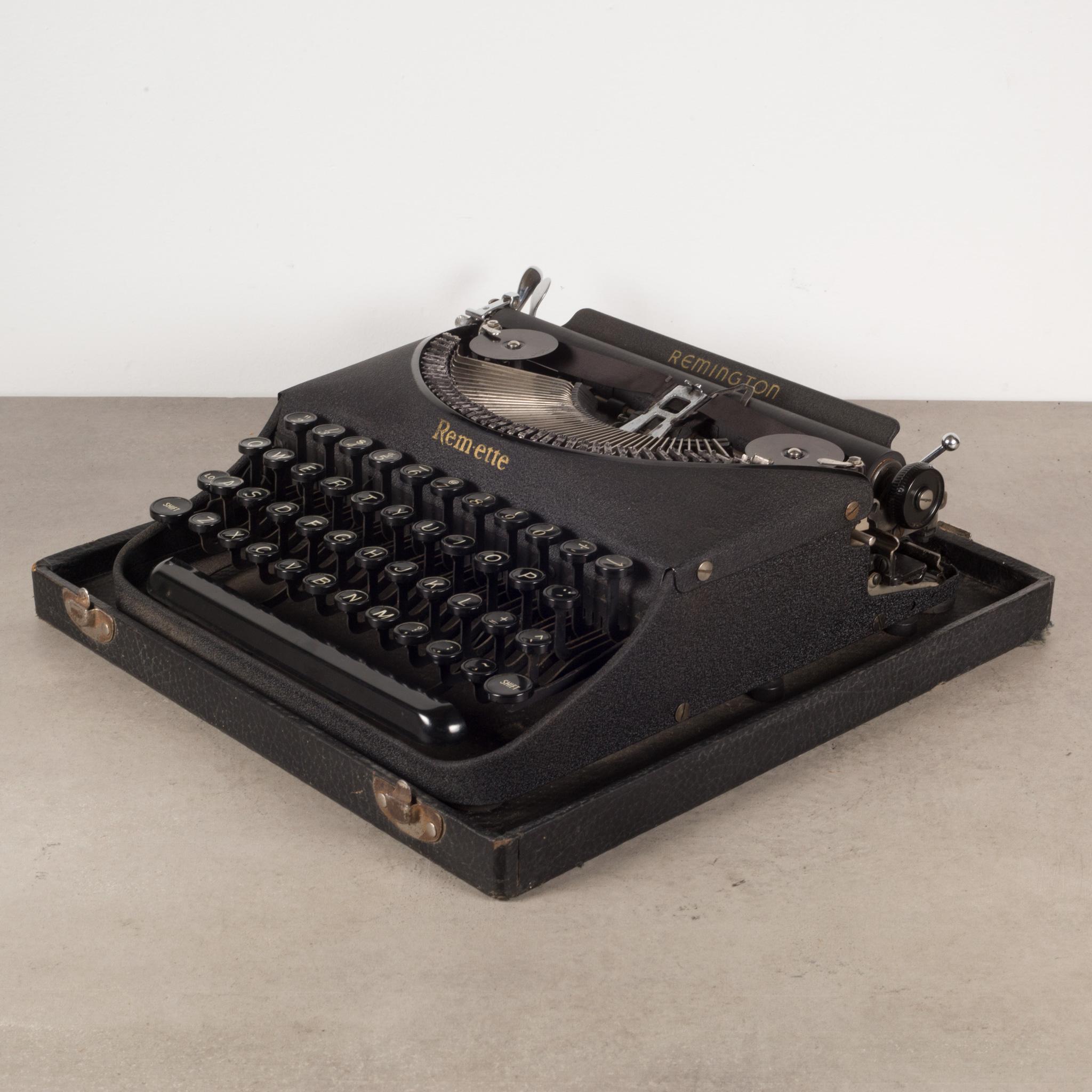 20th Century Antique Refurbished Remington Remette Typewriter c.1939