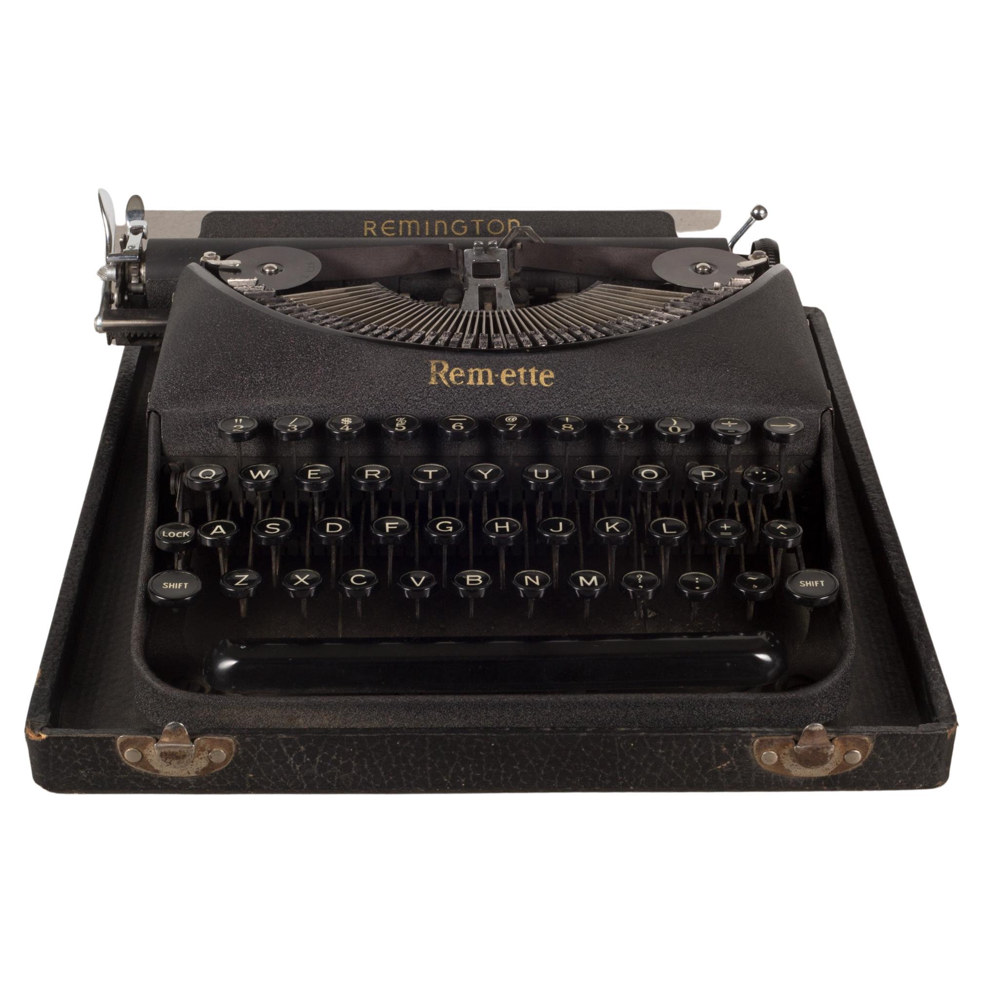 Antique Refurbished Remington Remette Typewriter c.1939