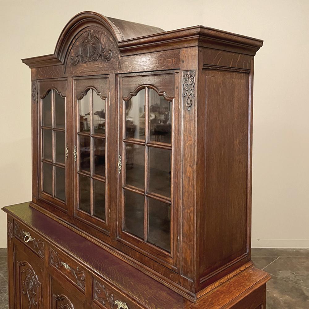 Antique Regence Bookcase or Display Cabinet For Sale 8