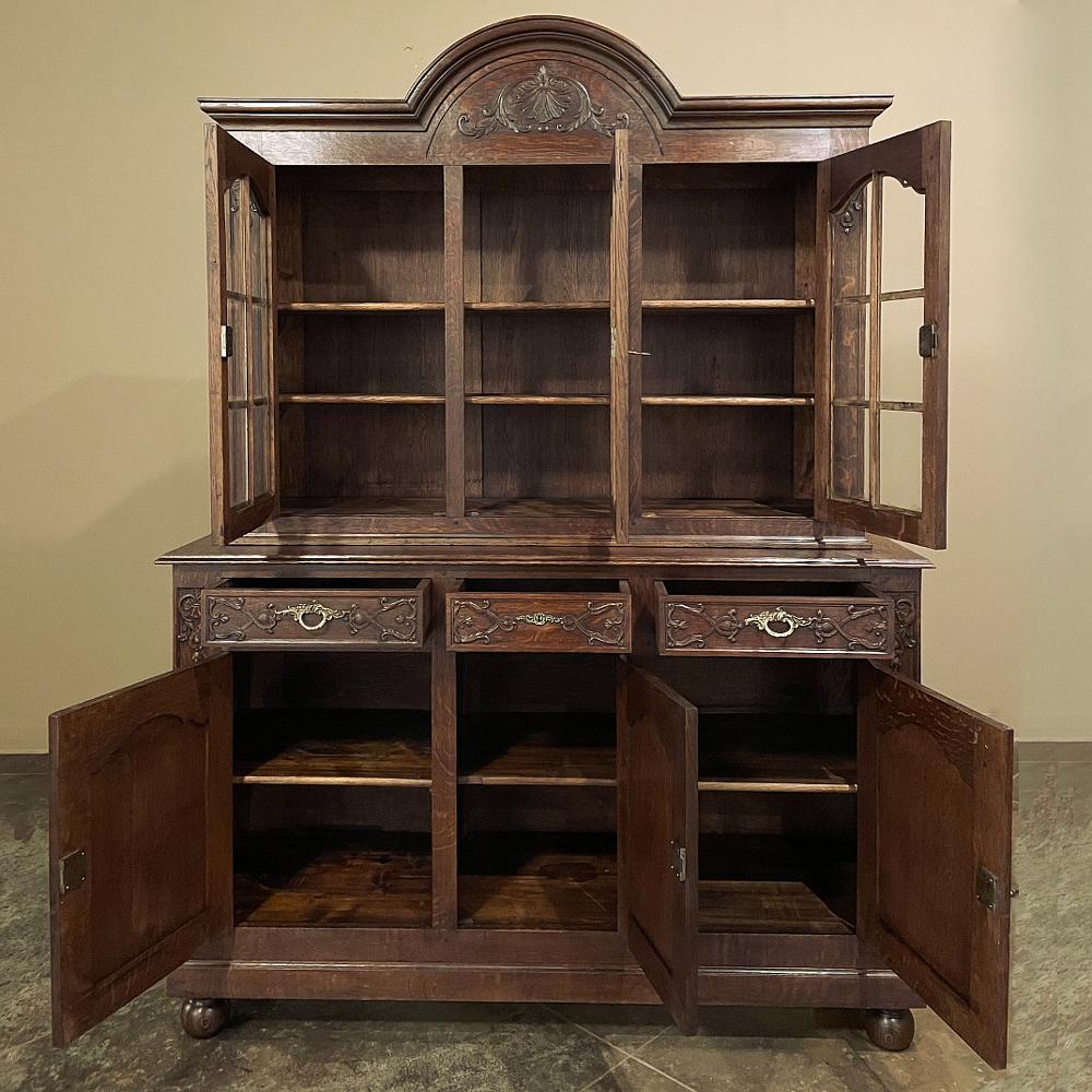 Antique Regence Bookcase or Display Cabinet For Sale 1