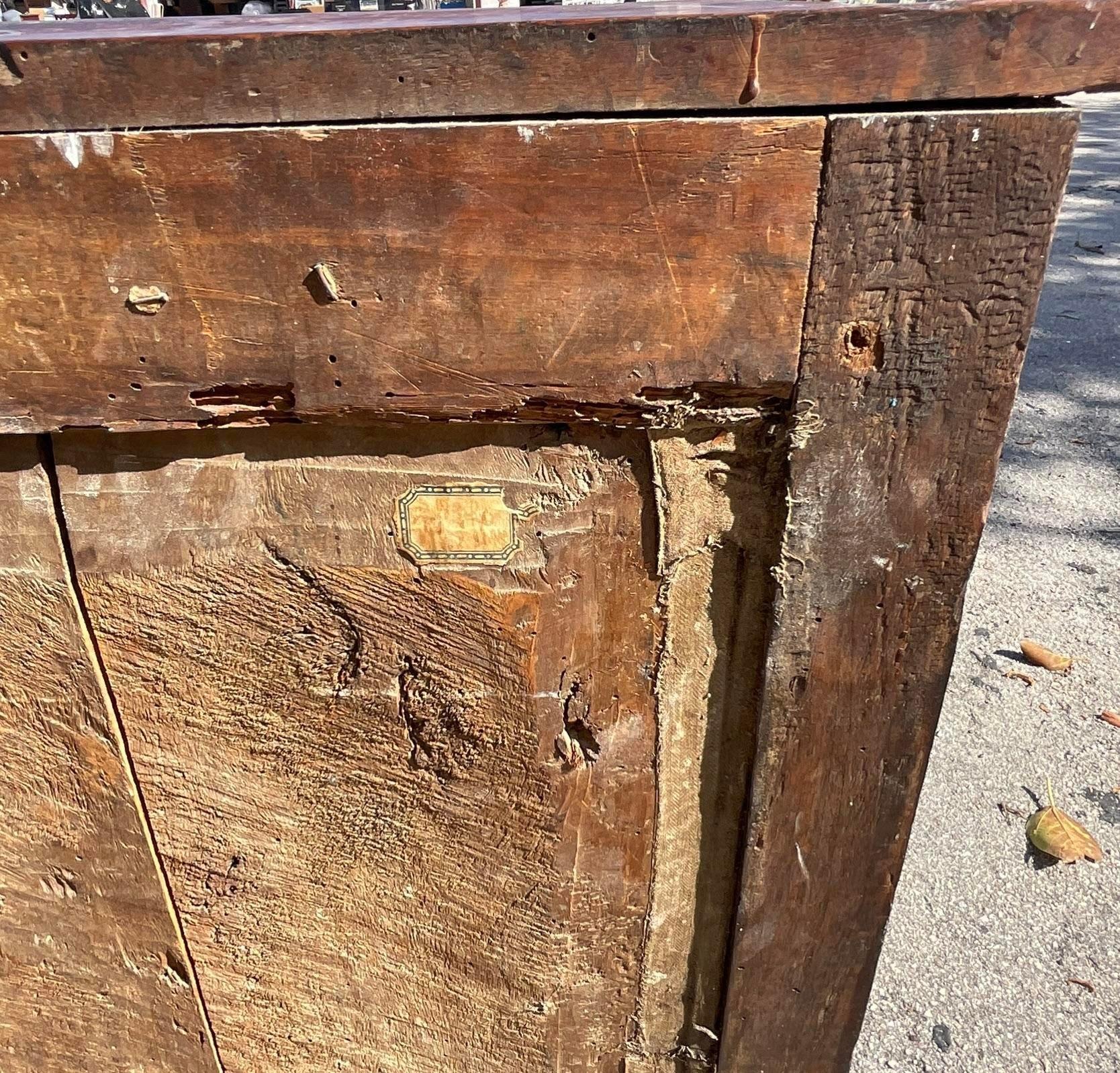 Antique Regency 19th Century Carved French Chest of Drawers In Good Condition For Sale In west palm beach, FL