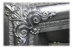 Antique Regency Cast Iron Fireplace Grate