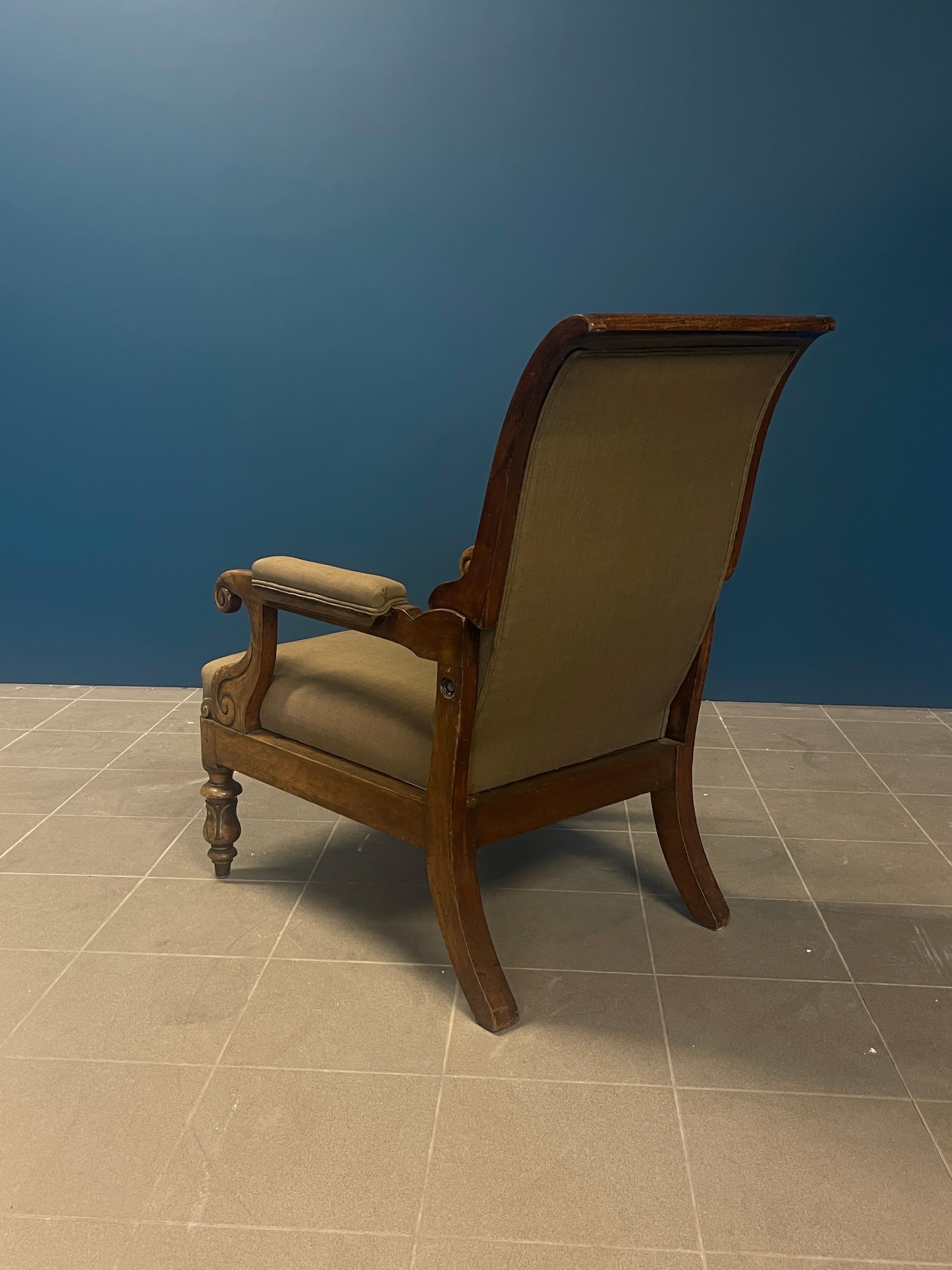 Fin du XIXe siècle Chaise Regency ancienne en bois de rose en vente