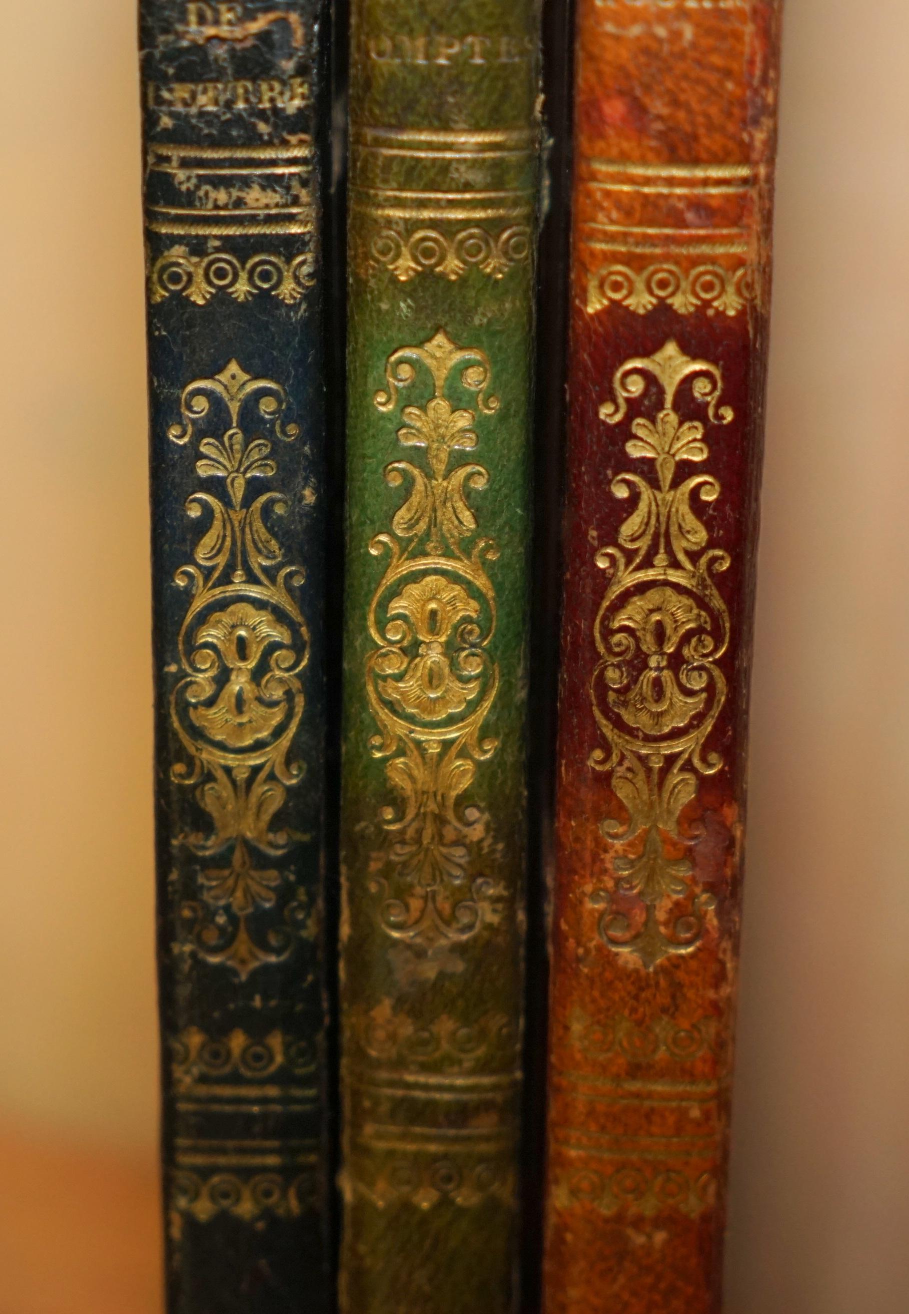 ANTIQUE REGENCY CIRCA 1810 LEGNO DURO MAI USATO CASSAFORTE PER NOTE CON LIBRI ORIGINALI in vendita 11