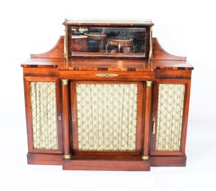 Antique Regency Gonçalo Alves Chiffonier Sideboard, 19th Century