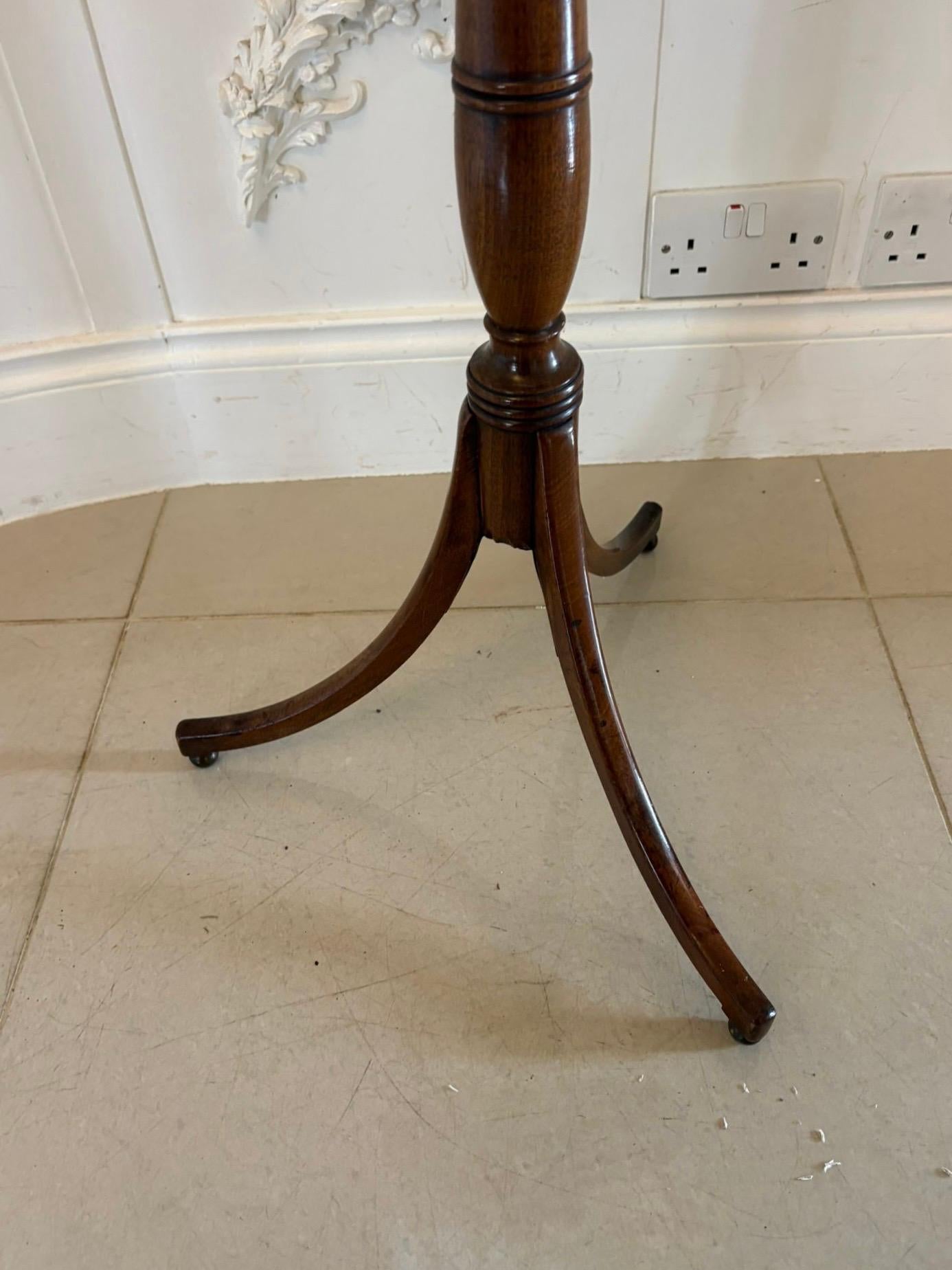 Antiker Regency-Mahagoni-Lesetisch oder Musiktisch, verstellbar im Angebot 5