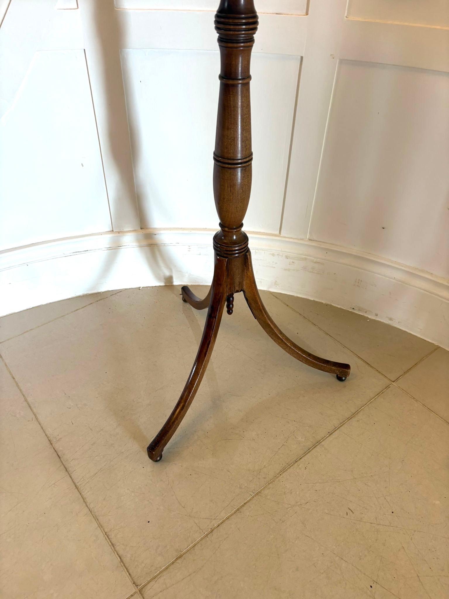 Antiker Regency-Mahagoni-Lesetisch oder Musiktisch, verstellbar im Angebot 8