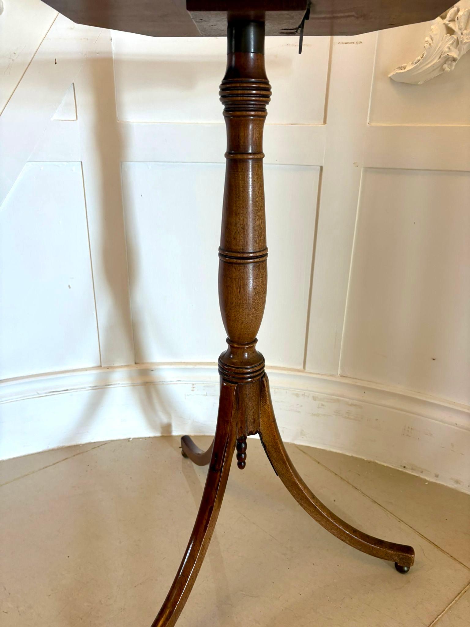 Antiker Regency-Mahagoni-Lesetisch oder Musiktisch, verstellbar im Angebot 3