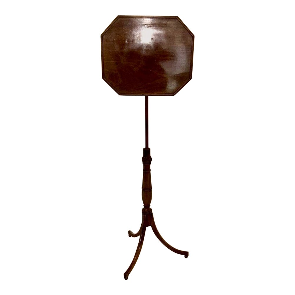 Antiker Regency-Mahagoni-Lesetisch oder Musiktisch, verstellbar im Angebot