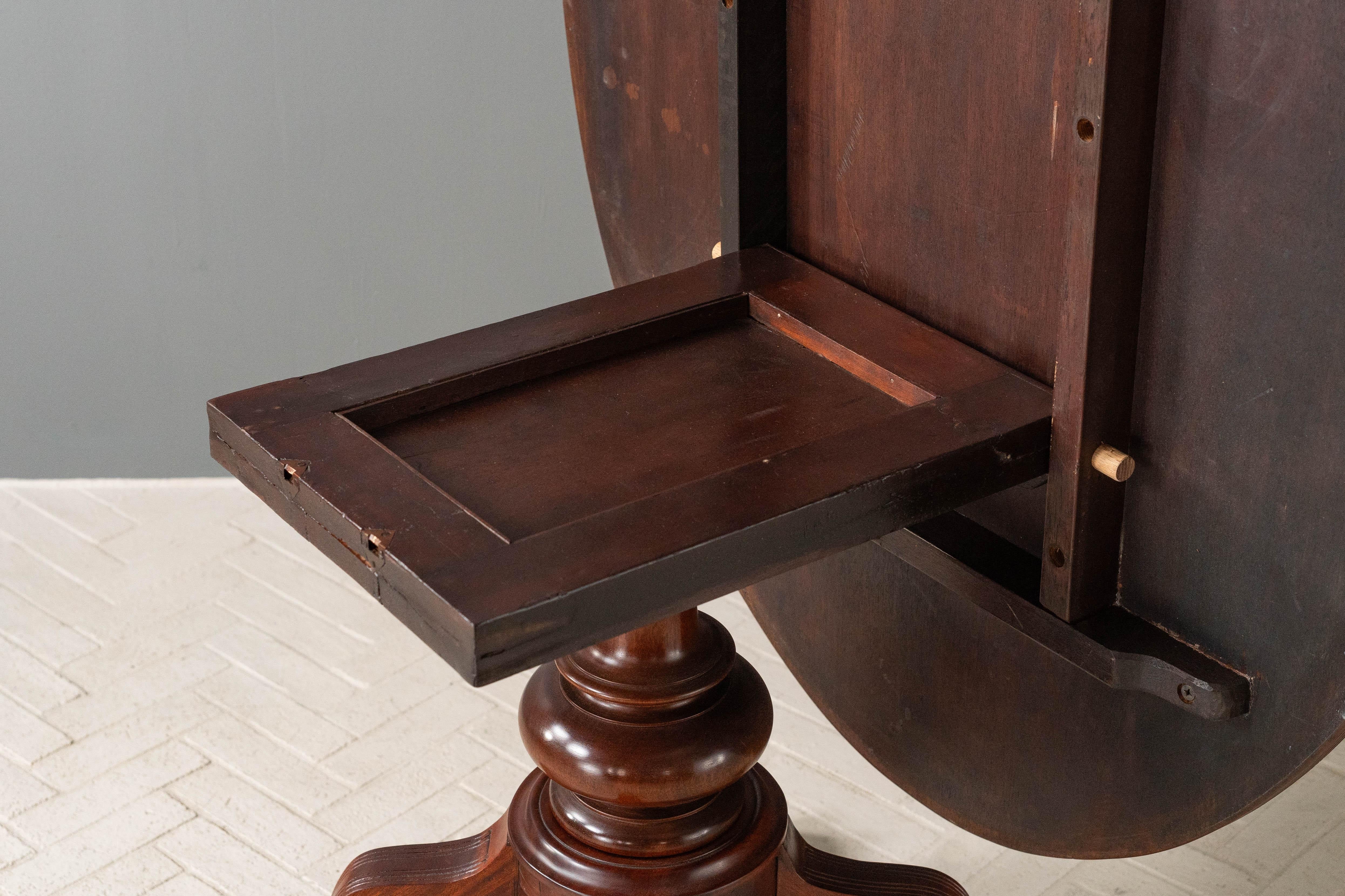 Antique Regency Mahogany Breakfast Table 5