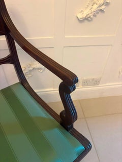 Antique Regency Mahogany Desk Chair