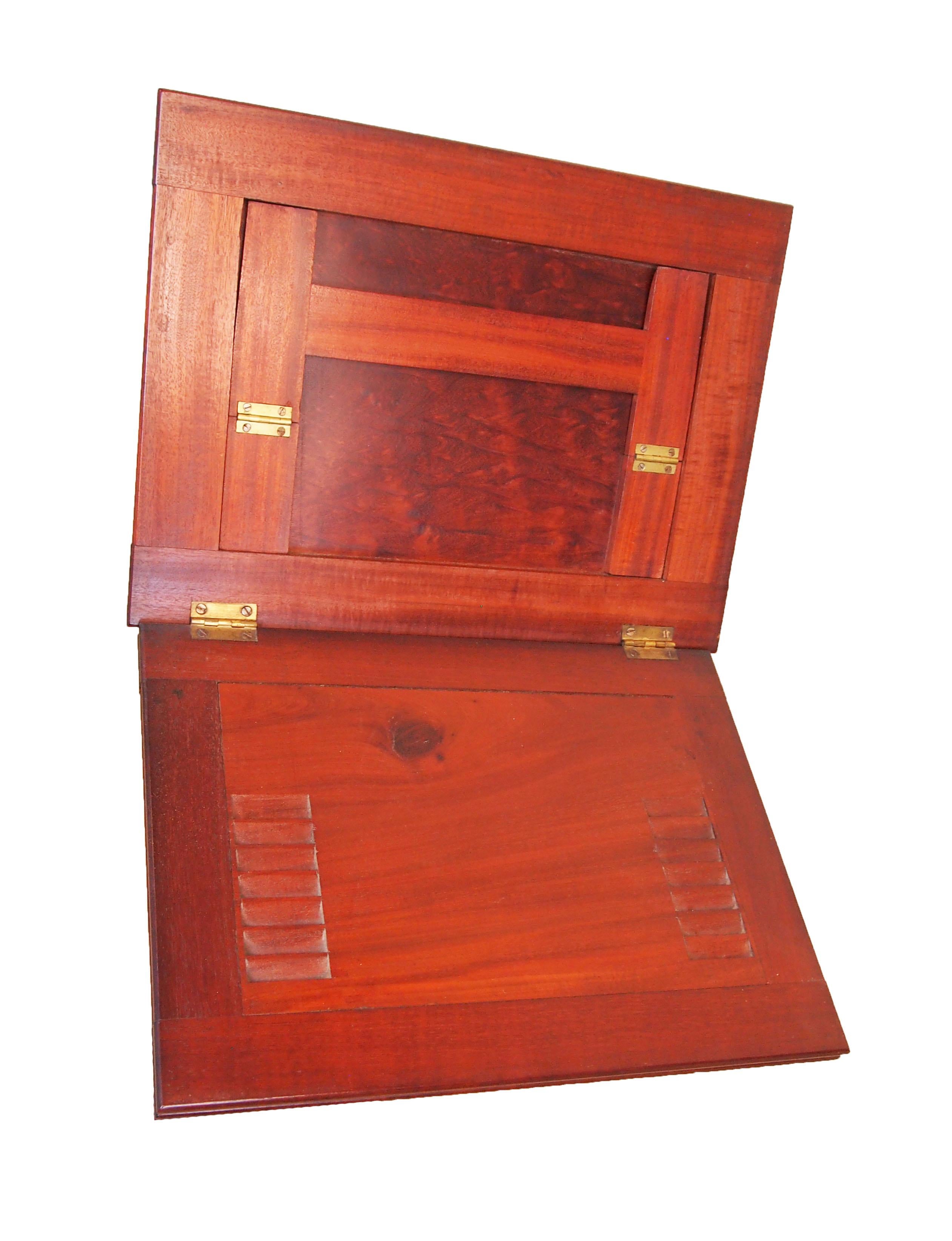 Antique Regency Mahogany Music Stand In Excellent Condition In Bedfordshire, GB
