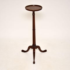 Antique Regency Side / Torchere Table