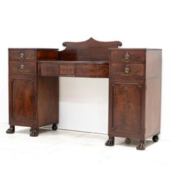 Antique Regency Mahogany Sideboard