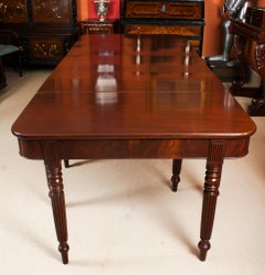 Antique Regency Metamorphic Dining Table Manner of Gillows 19th C