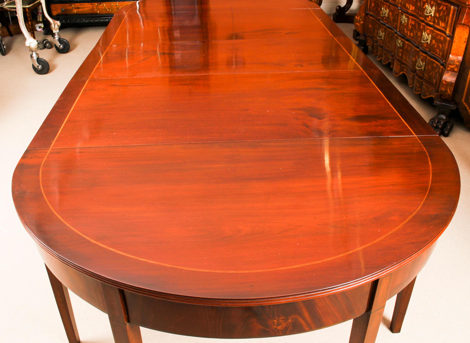 Antique Regency Metamorphic Mahogany Dining Table, 19th C 7