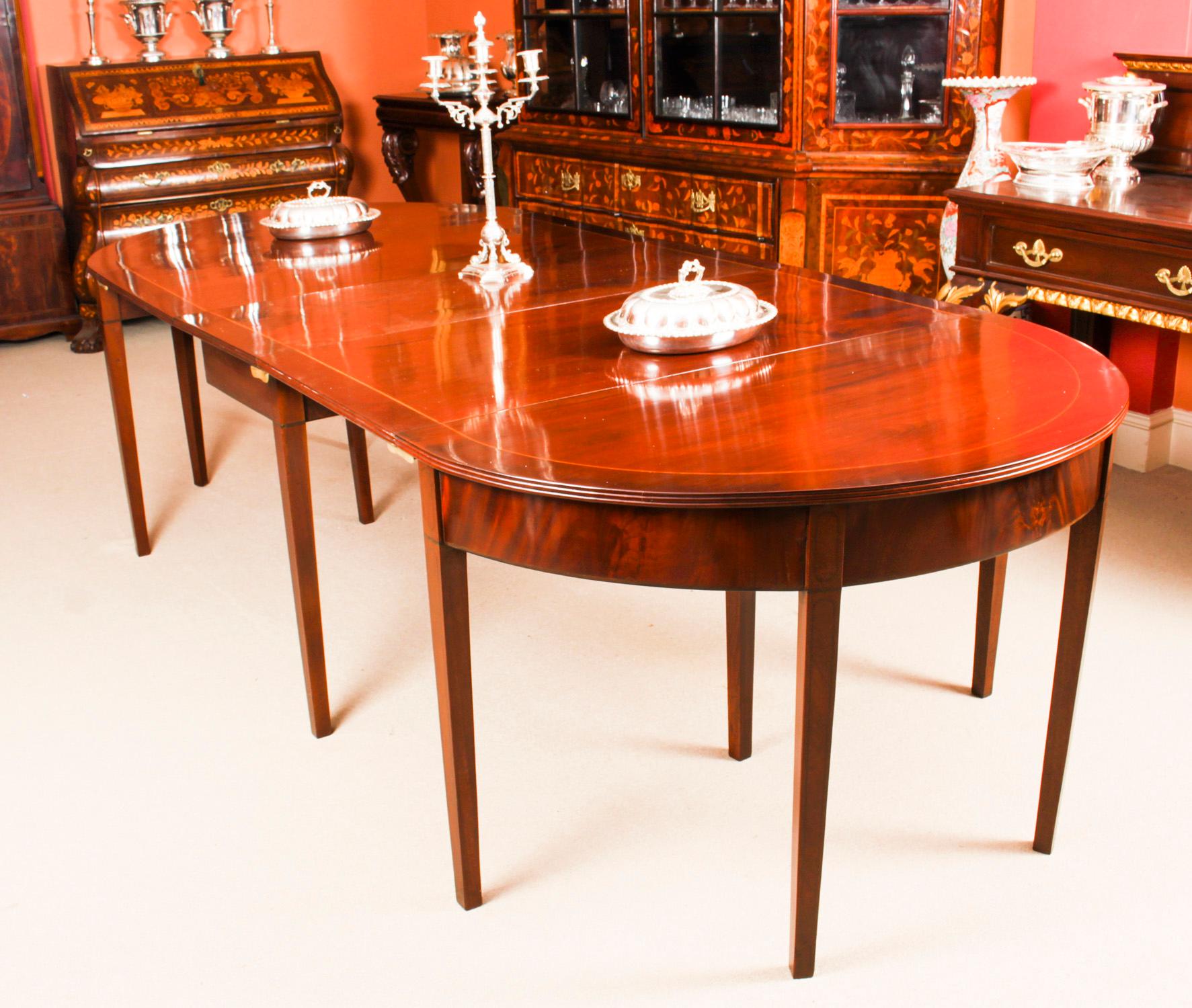 Antique Regency Metamorphic Mahogany Dining Table, 19th C 1