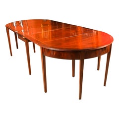 Antique Regency Metamorphic Mahogany Dining Table, 19th C