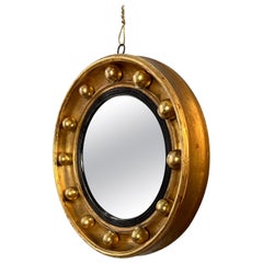 Antique Regency Miniatura Espejo Convexo