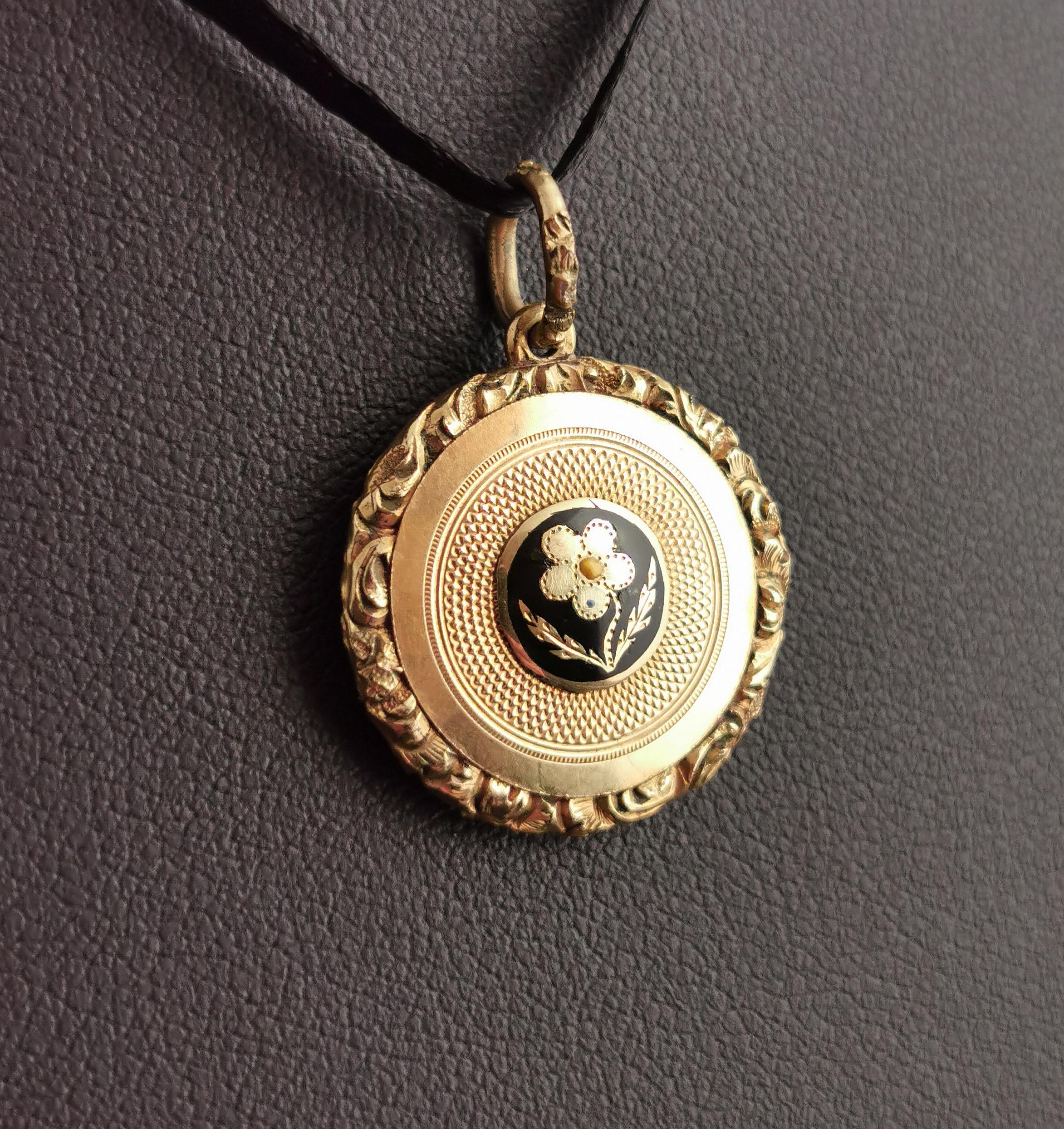 forget me not locket