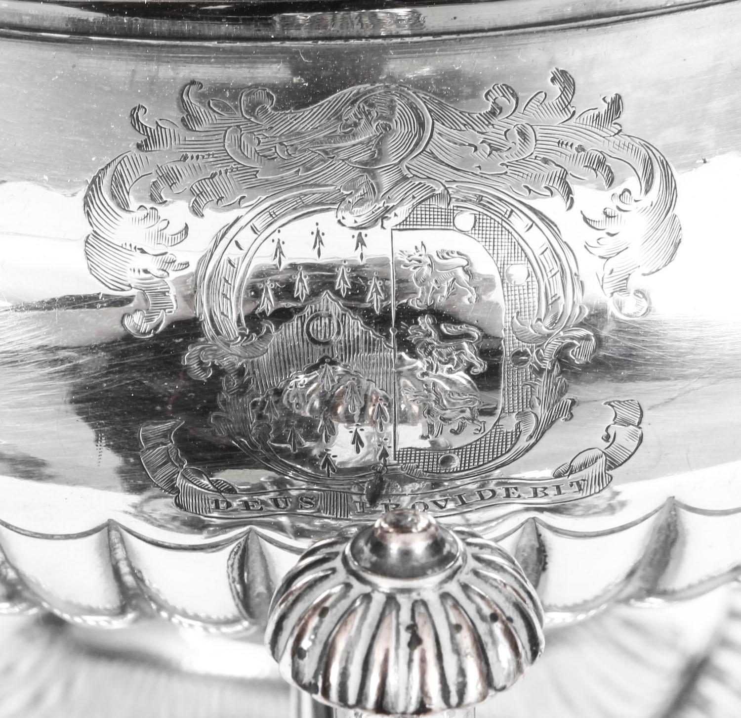 Antique Regency Old Sheffield Tea Urn Samovar Matthew Boulton, 19th Century In Good Condition In London, GB