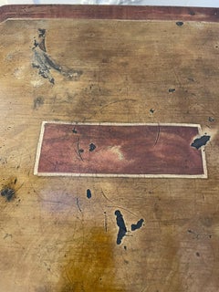 Antique Regency Painted Sewing Box